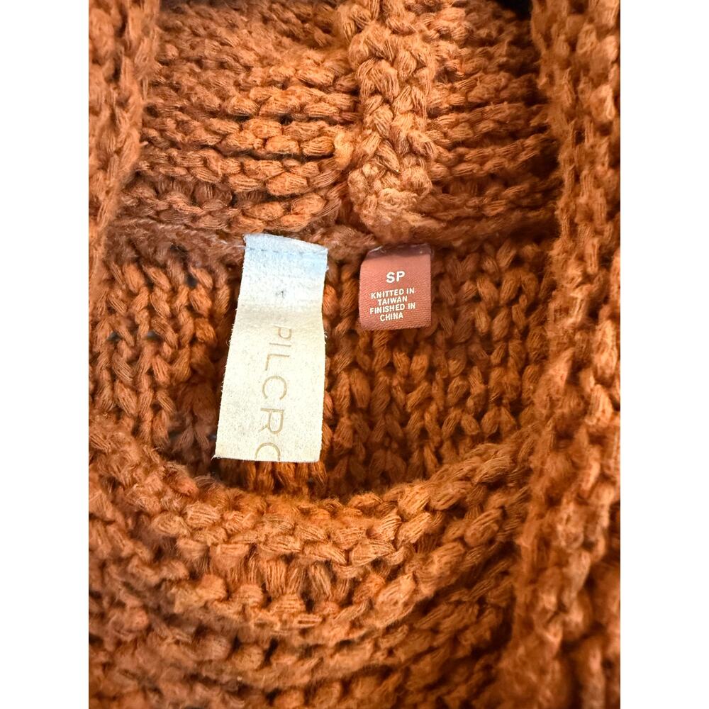 Pilcro Sleeveless Cowl Neck Knit Sweater Top SP - Picture 2 of 5